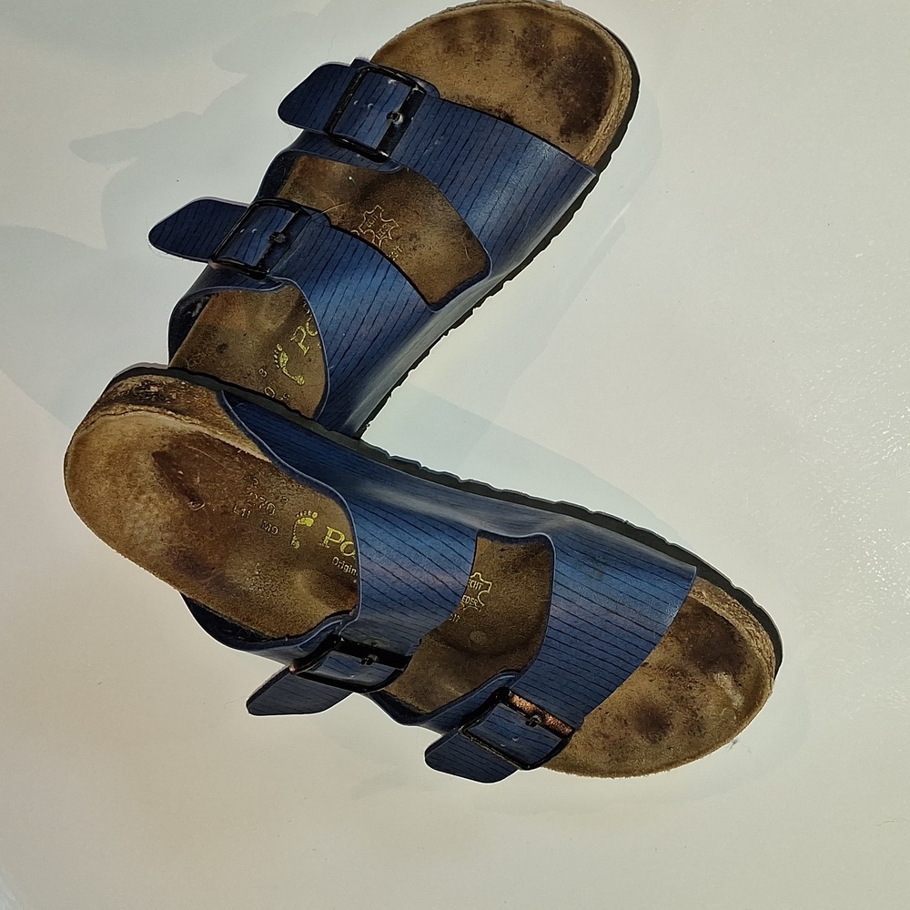 Papillio Blue Birkenstock Sandals
